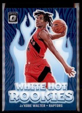 2025 Optic Basketball Purple Prizm White Hot Rookies Ja'Kobe Walter Raptors 13