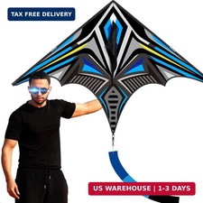 Delta Mecha Kite for Kids  Adults, Easy to Fly for Beginner, 55 x 36 Inches, Be