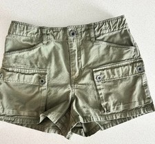 Polo Ralph Lauren Boys Shorts Size10 140/55 Olive Green 100 Cotton Vietnam