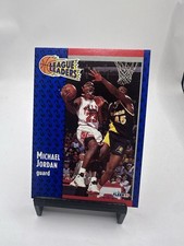 1991-92 Fleer Basketball - Michael Jordan #220 Bulls JS