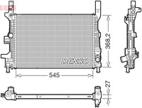 Denso MotorküHler WasserküHler DRM10122 FüR Ford MAX DXA CB7 CEU 2 Kuga DM2 3