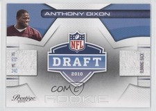 2010 Playoff Prestige NFL Draft Class Anthony Dixon #31 0f8