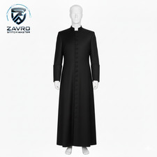 Custom Black Roman Cassock