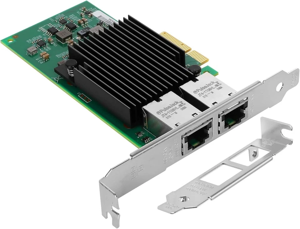 10Gb Dual Port Network Card - Low Profile & Full Height for Servers and Desktops - Image 3 of 4