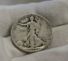 1920 S US Walking Liberty Half 50c VG (Cleaned).