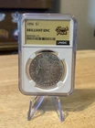 1896 US Morgan Silver Dollar $1 - NGC Brilliant Uncirculated