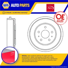 Brake Drum Rear DRM9957 Apec 1327834 1458826 3M511126AC 3M511126BA Quality New