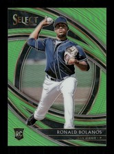 2020 Panini Select #164 Ronald Bolanos Neon Green #/99