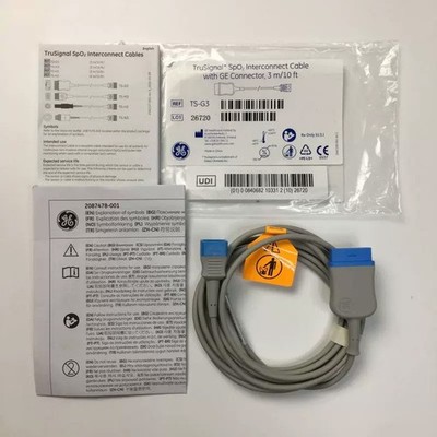 GE Original Omeda Pulse Oximeter Cable TS-G3