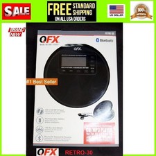 Portable CD / MP3 Player Rechargeable BLUETOOTH built-in speaker earbuds car LCD