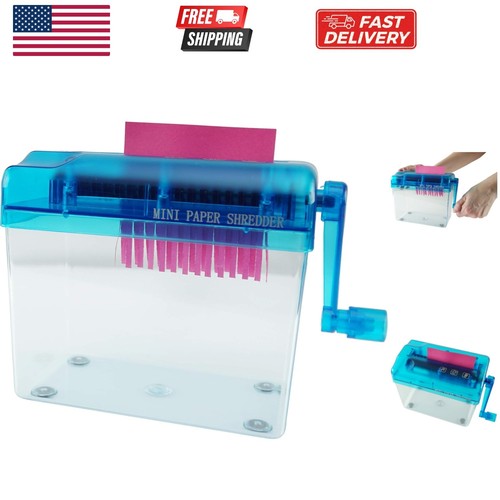 Hand Crank Paper Document Shredder, Office and Teaching Supplies | eBay