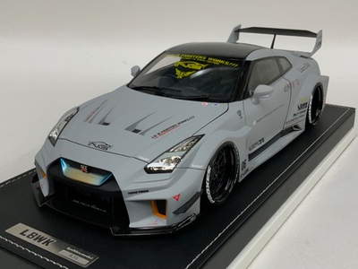 #ad 1 18 Ignition model Nissan R35GT RR LB Silhoette Works GT Matte Gray 2357 AB1226 $349.95