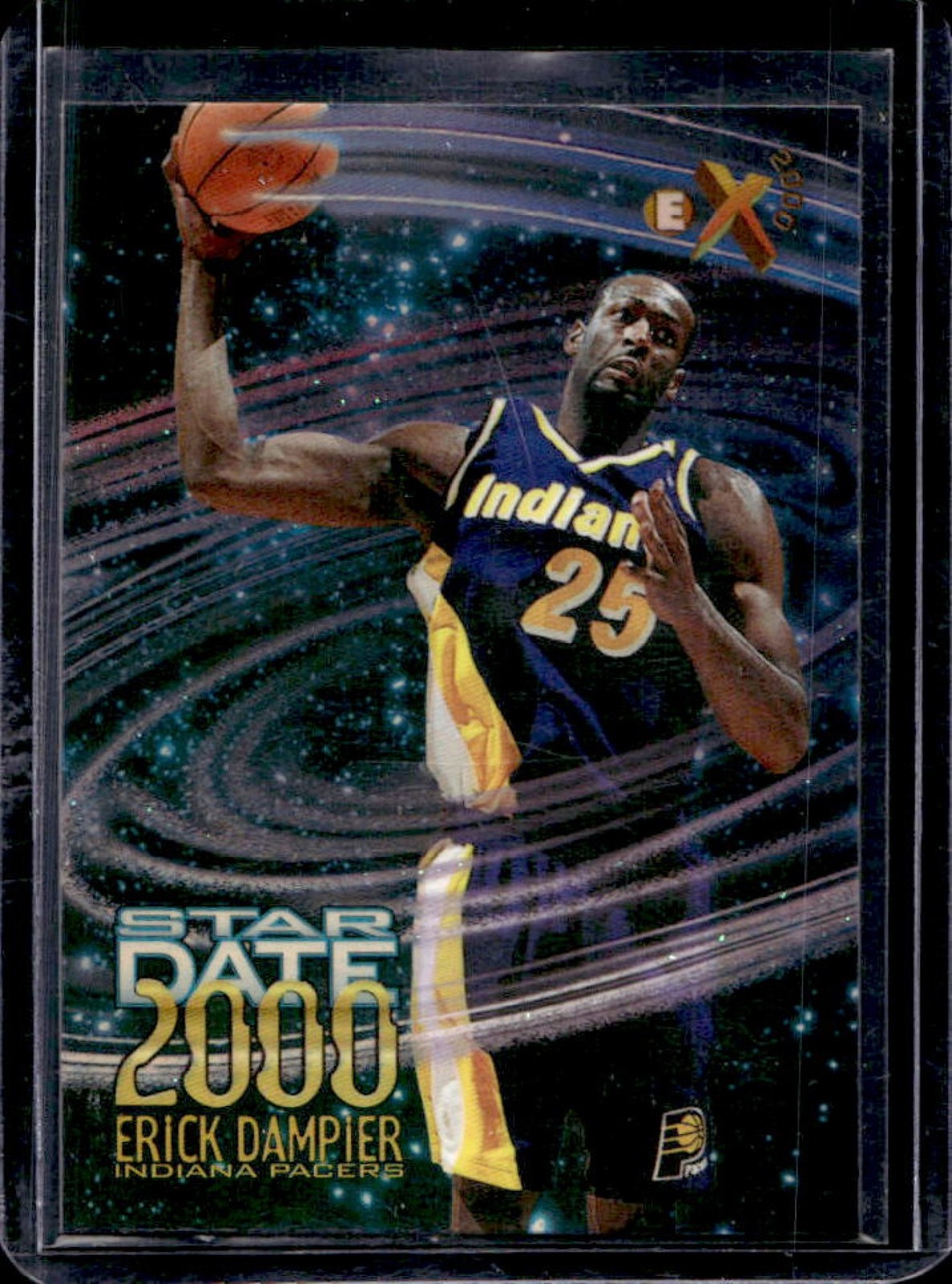 1996 Skybox EX-2000 Erick Dampier Star Date 2000 #5 Pacers