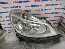 Renault Clio mk3 fase 1 2006 conductor derecho cromo faro faro