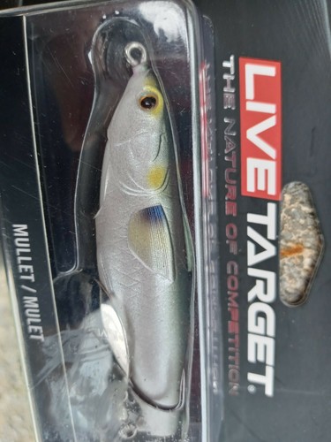 Lot Of 2 Live target Commotion Mullet Lures(3 1/2in, 1/2oz) - Picture 5 of 8