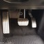 Stainless-Steel-Footrest-Mercedes-A-Class-AMG-A45-CLA-Foot-rest-pedal-W176-W177 thumbnail 1