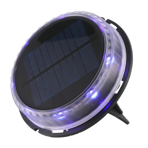1~4 PACK Solar In Ground Lights Outdoor Buried Lamp Disk LED Lawn Pathway Garden - Picture 40 of 47