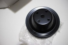 Double Groove Lwp Steel Water Pump Pulley Black 8956bk