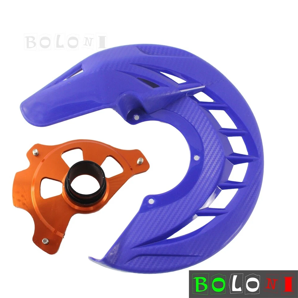 X-Brake Motorcycle Front Disc Brake Cover Guard Dirt Bike Supermoto For FE FC TC - Image 3 of 4