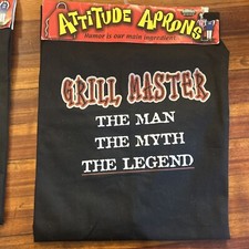 Attitude Aprons Grill Master, The Man, The Myth, The Legend Apron