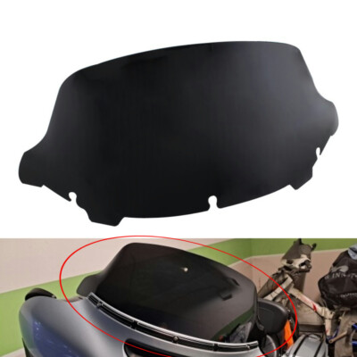 #ad 10.5quot; Black Windshield For Harley Touring Street Glide Electra Glide Ultra 14 22 $30.49
