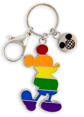 Pride Key Disney 🌈 Rainbow Collection Pride 🏳️🌈 Keychain Mickey Heavy Enamel Bag ...