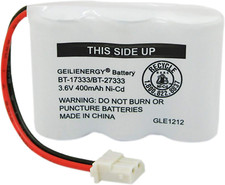 Geilienergy BT-17333 BT-27333 Handset Telephone Rechargeable Battery 2/3AA