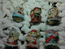 Caring critter Chimera Porcelain Hanging Ornaments