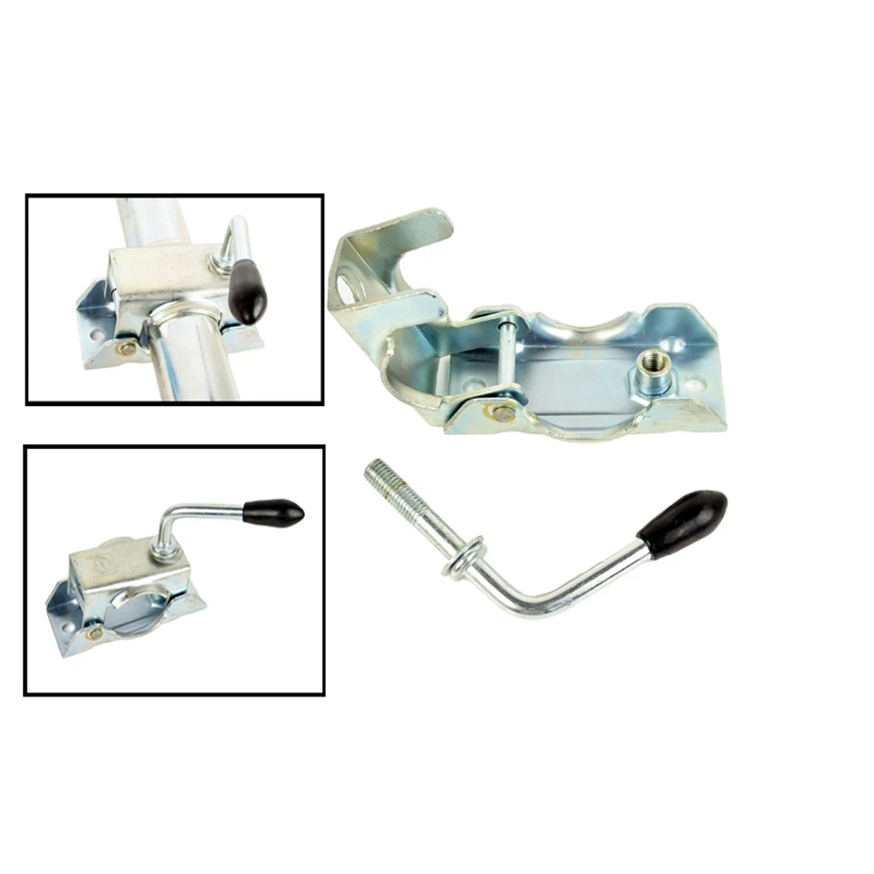 Abstellstützen u. Halterungen Anbau Komplettsatz passend für STEMA Anhänger - Bild 4 von 4