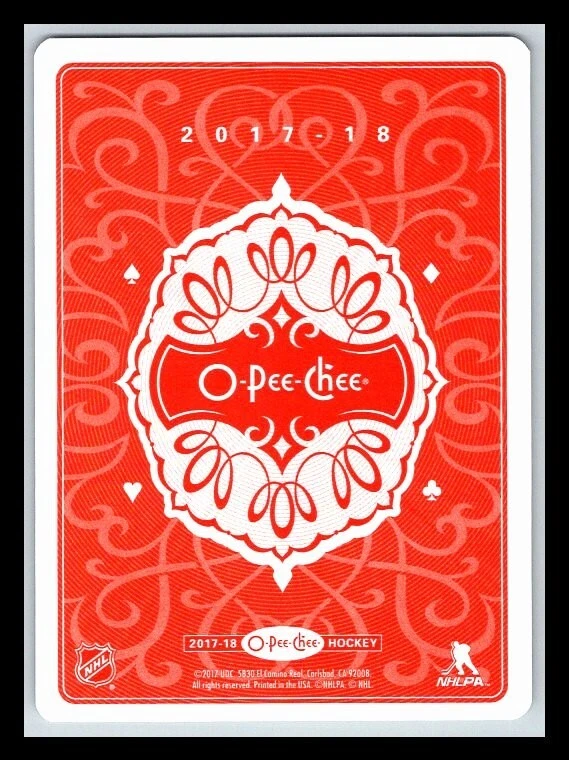 2017-18 O-Pee-Chee Playing Cards #3S Ryan O'Reilly - Image 2 of 2