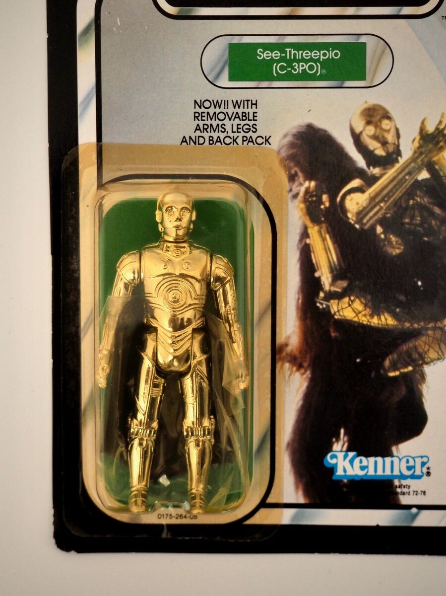 1983 Star Wars ROTJ C-3PO w/ Removable Limbs Vintage Kenner 1983 Star Wars ROTJ C-3PO w/ Removable Limbs Vintage Kenner
