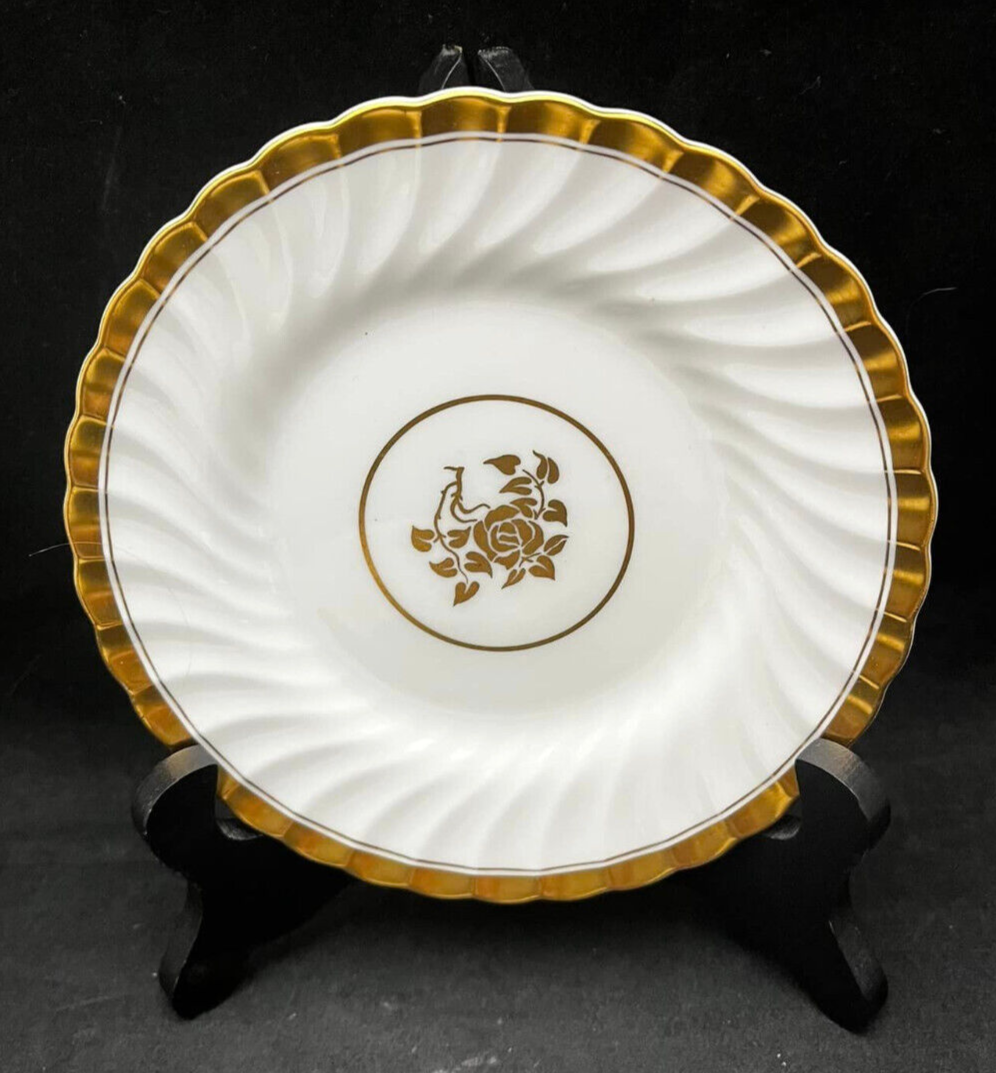 Minton Gold Rose Bread Plates (set of 4) | eBay