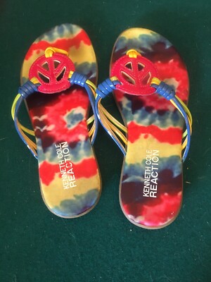 kenneth cole reaction girls shoe 11m peace Tie Dye F88947 Keep Smiling 2