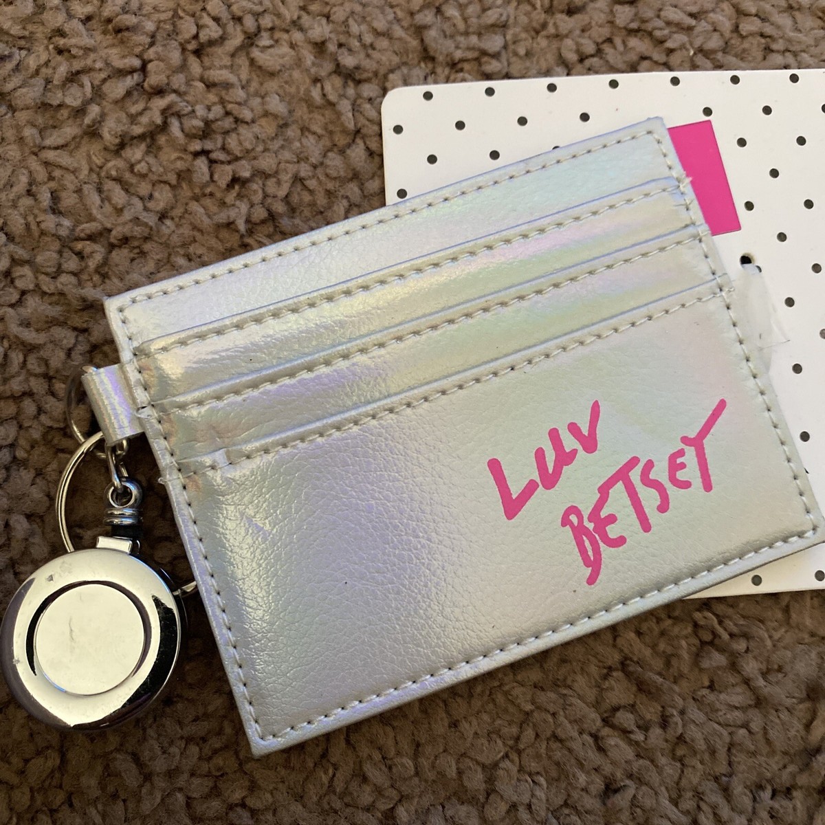 Betsey Johnson Retractable Id Case Top Sellers head.hesge.ch