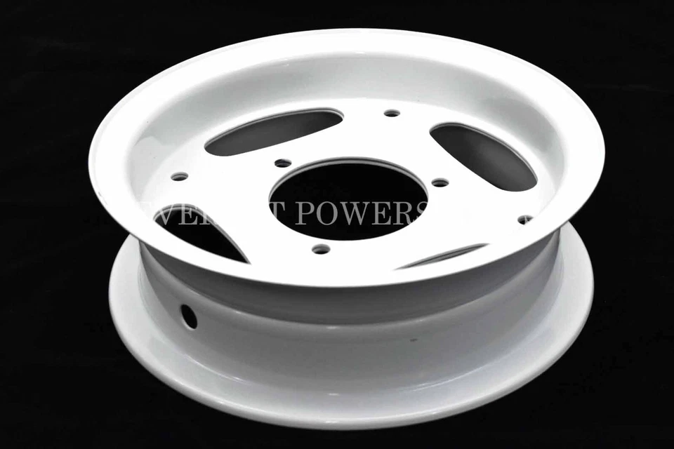 Wheel Set Front or Rear Z50 R RD 80-99 OEM Honda White Rim Assembly #B287 - Image 2 of 4