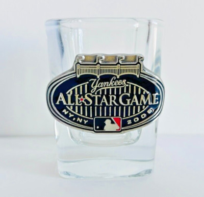 2008 MLB All-Star Game Yankee Stadium New York Logo Shot Glass