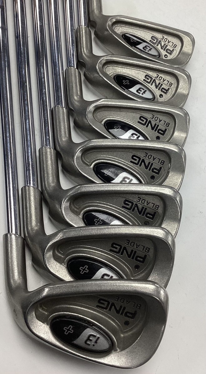 PING I3+ BLADE 3-9 IRONS(AWT STIFF FLEX STEEL SHAFTS)COME GRAB A