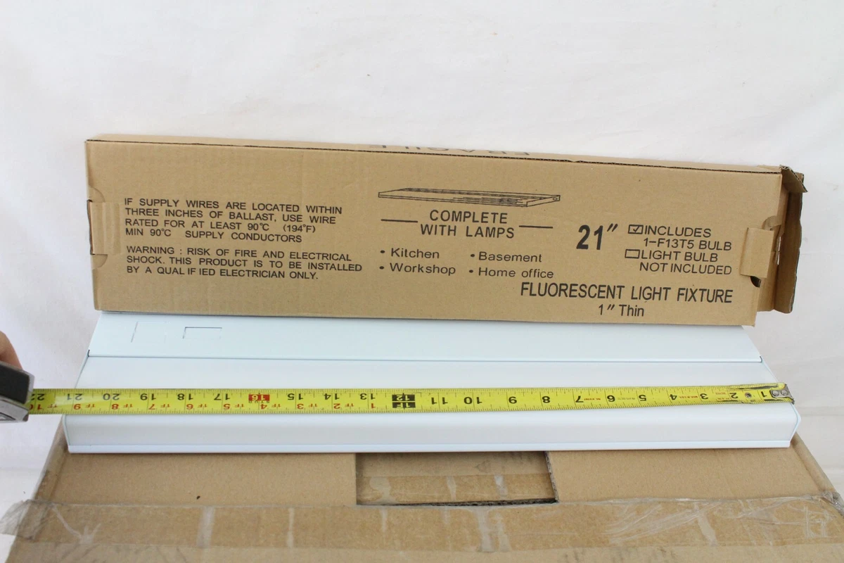 12 inch under clearance cabinet fluorescent light