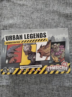 ZOMBICIDE 2ND EDITION: URBAN LEGENDS | Asmodee | CMON | Erweiterung | Neu & OVP