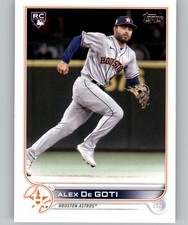 (12) 2022 Topps Update ALEX DE GOTI Base Card Lot (x12) Astros Rookie RC #US29