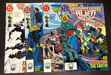 ARMAGEDDON ALIEN AGENDA #1-4 (DC Comics 1992) -- #1 2 3 4 -- FULL Set -- FN