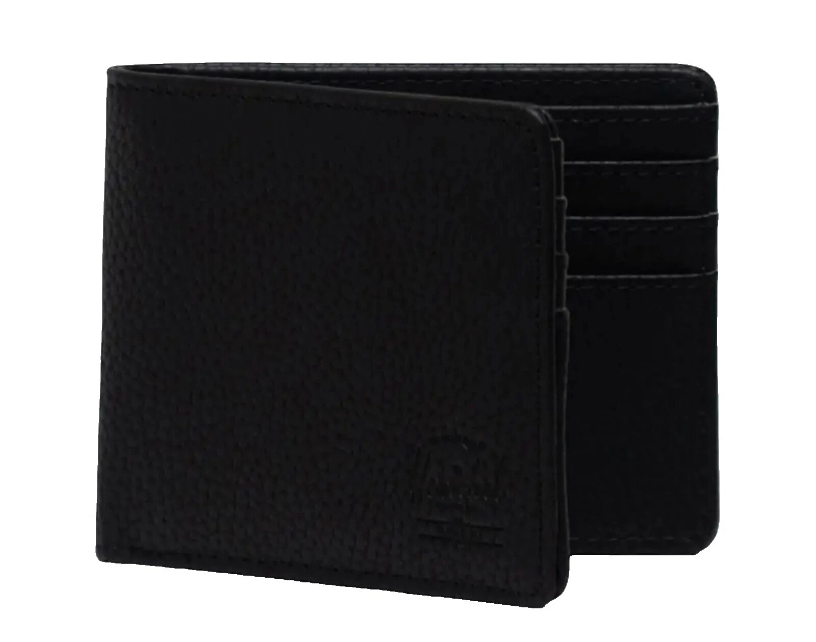 Faux Leather Black Wallets for Men