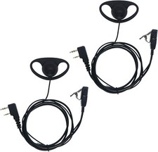 2pcs Earpiece Headset for Baofeng BF-888S UV-5R Retevis RT22 RT27 H-777 Kenwood 