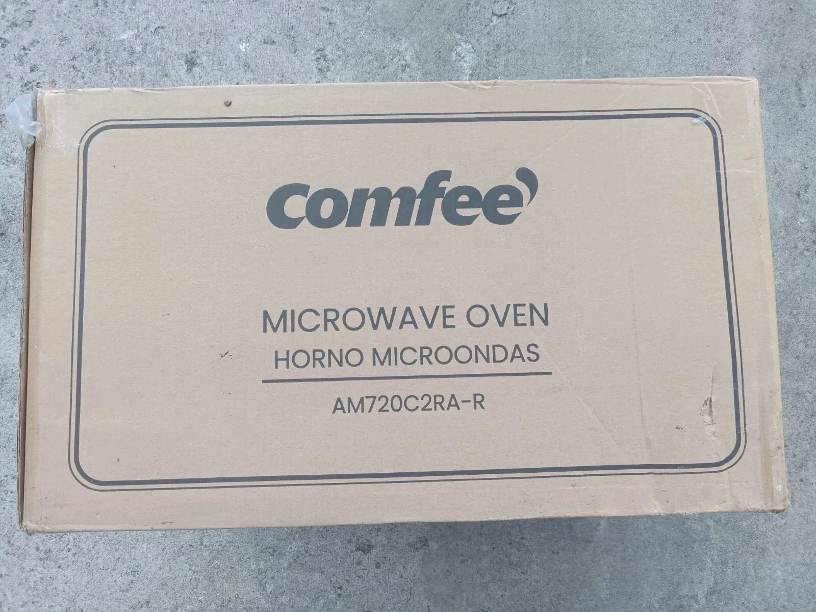 Comfee AM720C2RA-R 0.7 Cf Retro Design Microwave RED