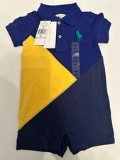 Ralph Lauren Baby Romper New With Tags Ralph Lauren Logo 9 Months Boys