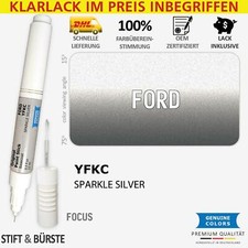 Felge YFKC SPARKLE SILVER Silber Lackstift für FORD BU0087 FOCUS Kratzer Stift 