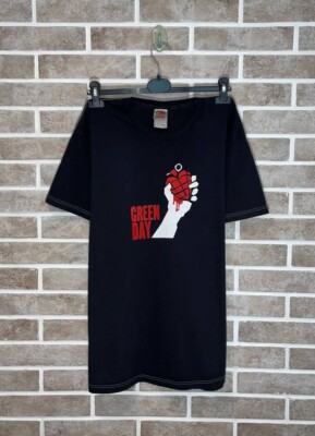 Vintage Green Day American Idiot 2004 T-shirt fruit of the loom | eBay