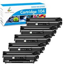 5 Pack Laser Toner Cartridge For Canon 104 ImageClass MF4350D MF4150 D420 D480