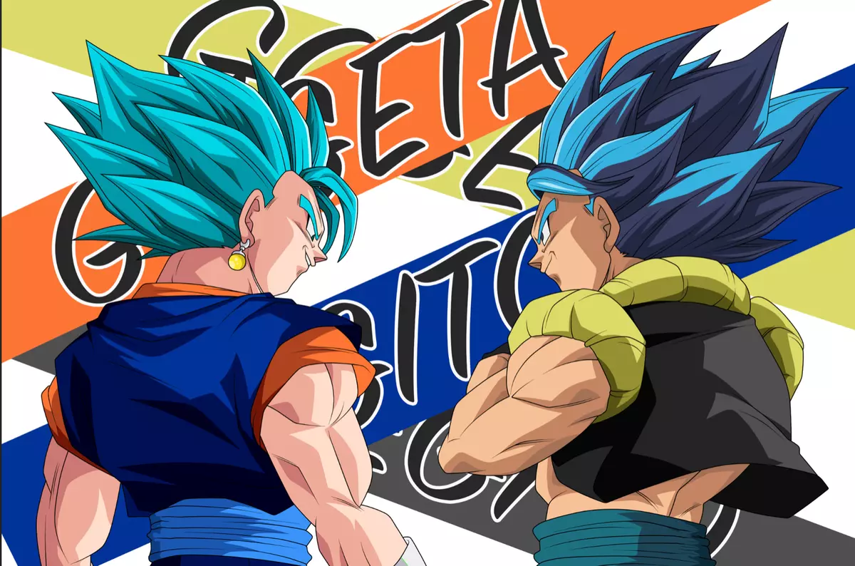 Gogueta and vegetto in 2023  Dragon ball, Gogeta and vegito, Goku