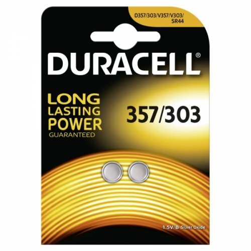 Duracell button cell type 357 2-unit blister 1 5V Silberoxid Duracell button cell type 357 2-unit blister 1 5V Silberoxid